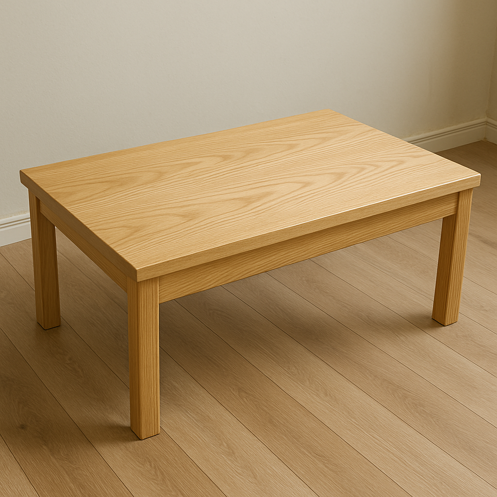 Ash Wood Coffee Table