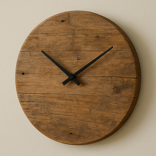 Reclaimed Wood Wall Clock
