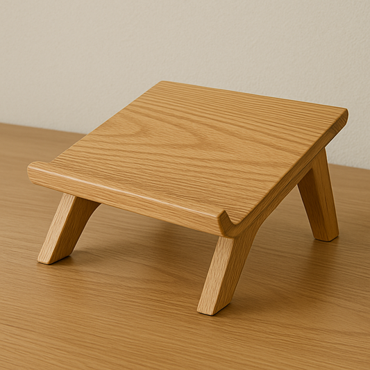 Oak Laptop Stand