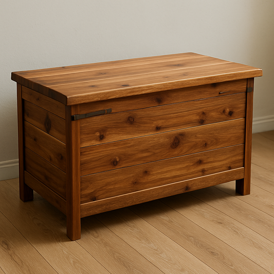 Rustic Cedar Storage Chest